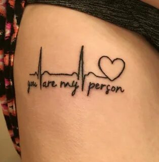Grey's Anatomy tattoo. Matching best friend tattoos, Matchin