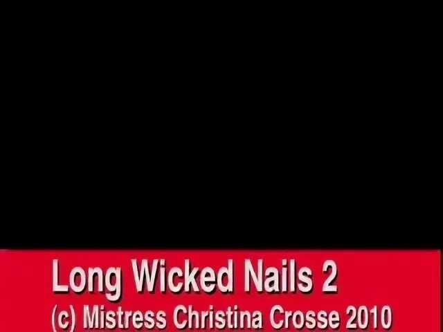 Mistress Christina Crosse Store5798 - Long Wicked Nails 2 In