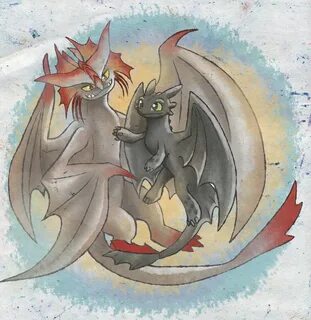 Toothless and Cloudjumper! by Z-N-K on deviantART Httyd drag