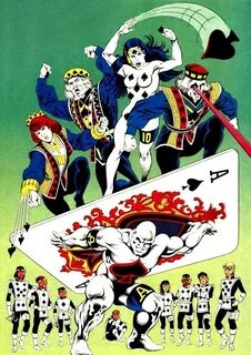 The Royal Flush Gang Justice league villain, Comics, Comic b