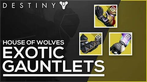 Destiny - Xur's Engrams - New Exotic Gauntlets! - YouTube