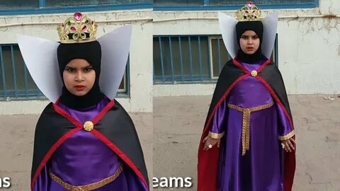 DIY Evil Queen costume/ Fancy dress Day in Bhavans School Ku