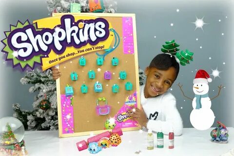 DIY Shopkins Christmas IDEAS: Cracker/Advent Calendar/Snow G