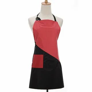 Buy Fashion Plain Apron with Front Pocket for Chefs Butchers