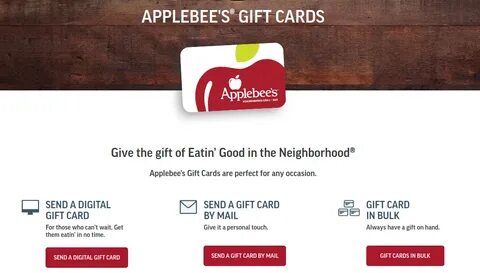 www.applebees.com/gift-cards - Applebee's Gift Card Balance 