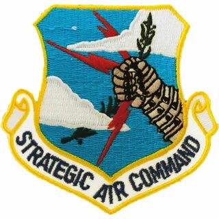 US Air Force Strategic Air Command Patch Strategic air comma
