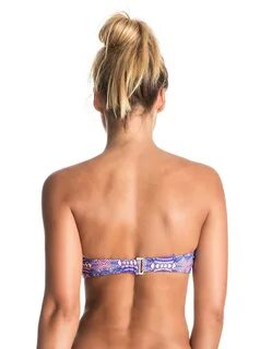 maillot de baib Roxy Mix Caleo Bandeau - PQF6/Royal Blue Lan