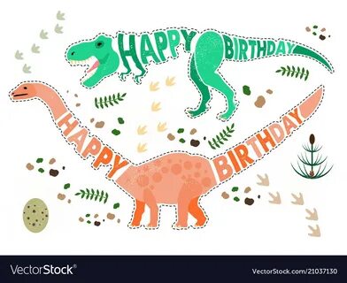 Paper Greeting Cards Cute Dinosaur Birthday Card for Boy Han
