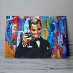 Gatsby Pop art canvas, Pop art painting, Art