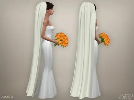 Wedding veil 05 (S4) - (#ts4_cc) (#ts4_acc) (#ts4_headpieces