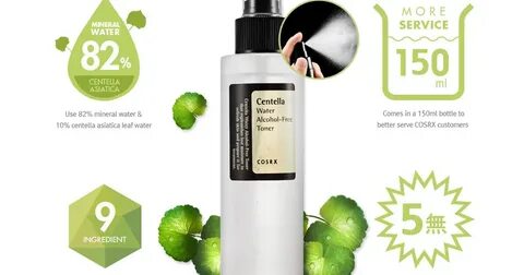 Korea Beauty Blog: COSRX Centella Water Alcohol-Free Toner 1