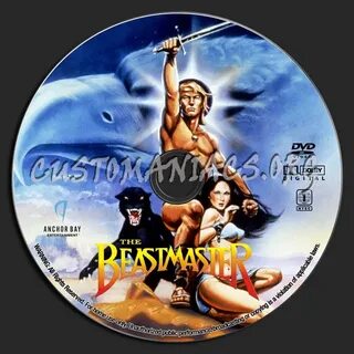 The Beastmaster dvd label - DVD Covers & Labels by Customani