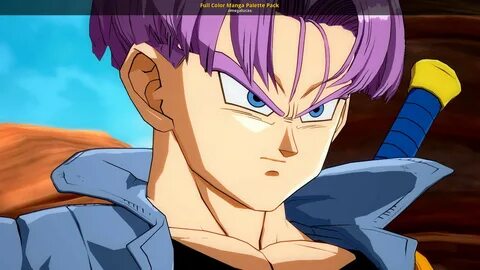 Full Color Manga Palette Pack Dragon Ball FighterZ Mods