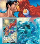 O melhor casal da DC Comics ❤ #starfire #koriandr #koryander
