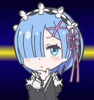 This chibi is based off the anime "Re:Zero." This anime chib