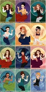 Disney Princesses Genderbend All in one Photos