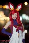 Star Guardian Jinx Cosplay from the online videogame League 