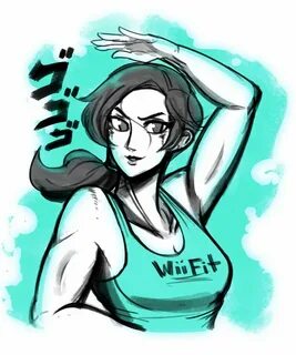 Wii Fit Trainer but jojo Wii Fit Trainer Wii fit, Fan art, W