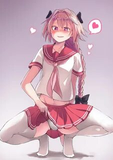 Safebooru - 1boy :d astolfo (fate) black bow blush bow braid