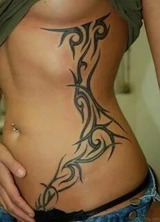 stomach-tattoos-for-girls-12 Tribal tattoos for women, Stoma