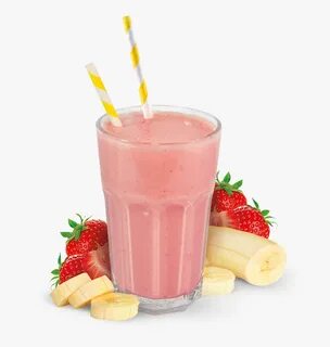 B13 Vitality - Strawberry Banana Smoothie Png, Transparent P