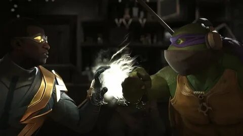 Injustice 2 : Black Lightning Vs (TMNT) Donatello - All Intr