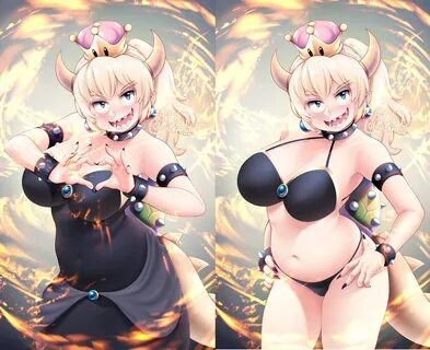 Chubby/Thicc Bowsette needs more love. Bowsette Know Your Me