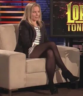 Celebrity Legs and Feet in Tights: Kristen Bell`s Legs and F