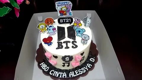 BTS cake - YouTube