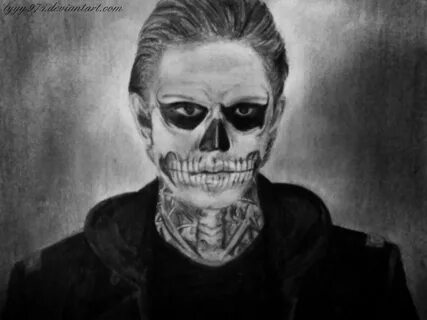 Tate Langdon drawing - American horror story by lyyy971.devi