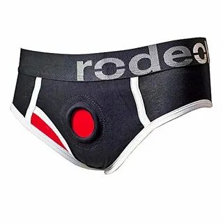 RodeoH Strap On Pants : L: 36-38" Waist Dildo Briefs for Pac