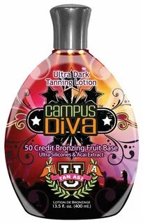 ✔ Tan Asz U Campus Diva Ultra Dark Tanning Lotion with 50 Cr