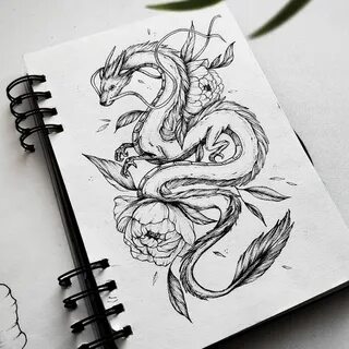 Pin by Whitefox on Эскиз тату Dragon tattoo designs, Tattoo 