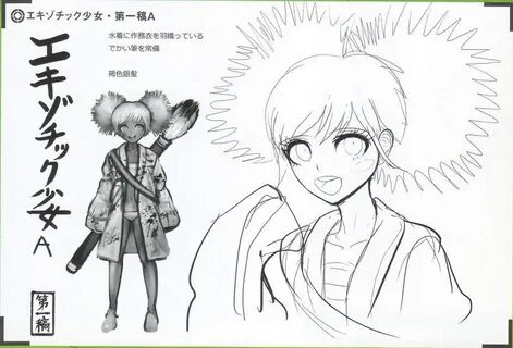 Angie beta design Anime warrior, Danganronpa characters, Dan