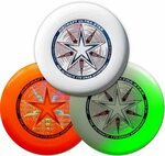 3 Pack Discraft ULTRA-STAR 175g Ultimate Frisbee Disc GLOW/G