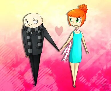 Gru x Lucy - chibi by VanessaGiratina on DeviantArt Gru and 