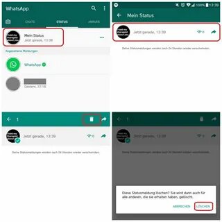 Viewer Whatsapp Status Views Screenshot / Self Made Whatsapp
