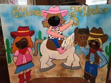 Cowboy Party- Cowboy Birthday- Cowgirl Party- Cowboy Face in