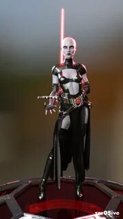 Asajj Ventress Turntable by zer05ivedigital on DeviantArt