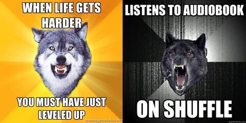 Insane Wolf Meme - Captions Ideas