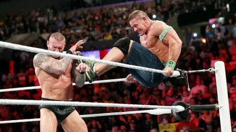 WWE: The Raw Roulette John Cena vs. Randy Orton Table Match