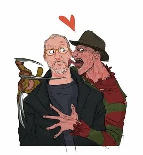Robert Englund and Freddy Krueger Horror movie icons, Horror