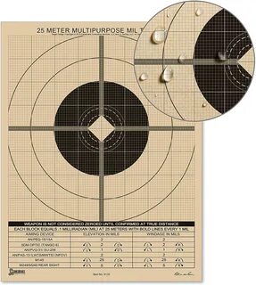 Range & Shooting Targets Sporting Goods Rite in the Rain 25m