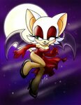Night Rouge Sonic the Hedgehog Rouge the bat, Sonic, Sonic t