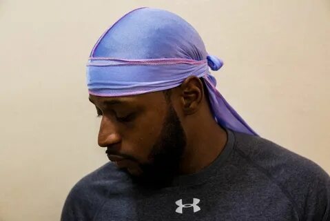 Matching Designer Durag And Bonnet Set