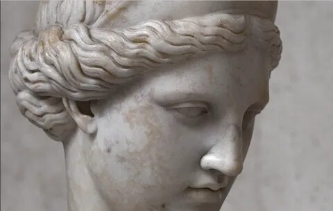 marmarinos: "Detail of a Roman statue of Aphrodite (or Venus