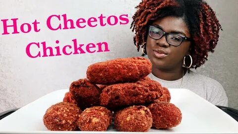 Flamin Hot Cheetos Chicken Mukbang - YouTube
