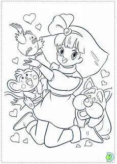 Minky Momo Coloring Page - Coloring Home