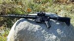 Ruger 5.56 AR 18 inch barrel rifle - YouTube
