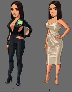 New looks coming soon in Kim Kardashian: Hollywood. Vestidos